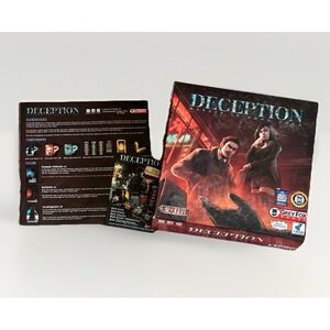 Deception: Murder in Hong Kong Grey Fox Games Board Game (GFG96761) - COMPLETE